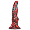 MONSTERED Gode Fantasy GAKARIX 20 x 5.5cm Noir et Rouge